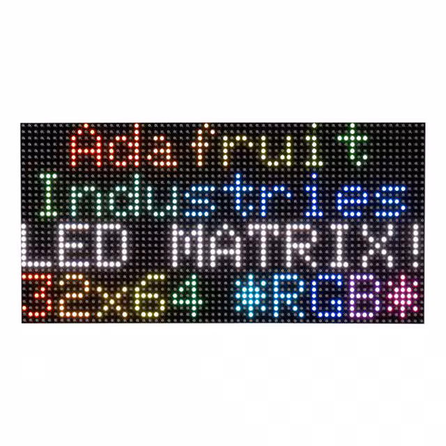 2277 Adafruit Industries LLC  Modules d'affichage - Matrice de points et cluster LED